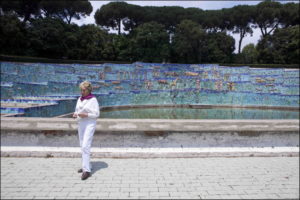 Diana Franco e la Fondata dell'Esedra a Napoli