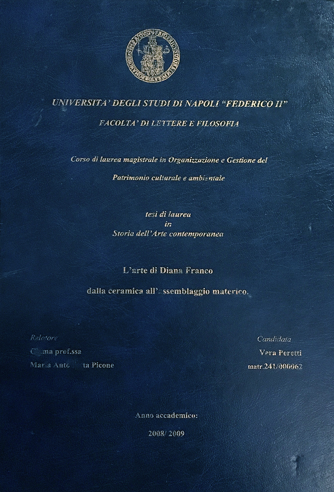 tesi di laurea vera peretti